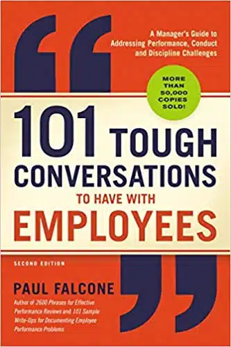 101 tough conversations to have with employees book cover