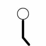 hangman head and body and leg